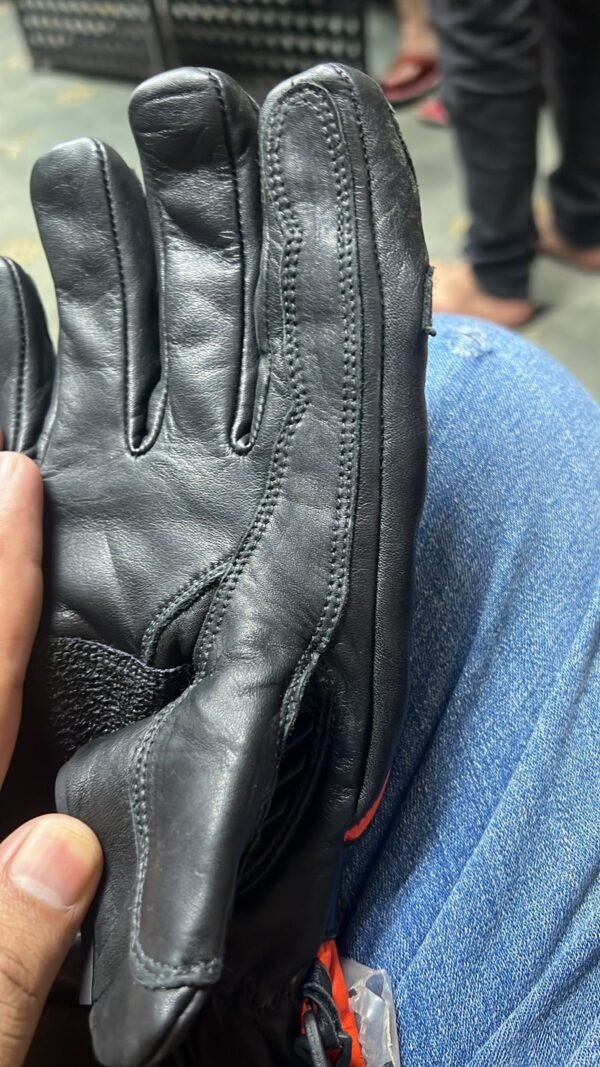 Unisex Winter Leather Gloves Large